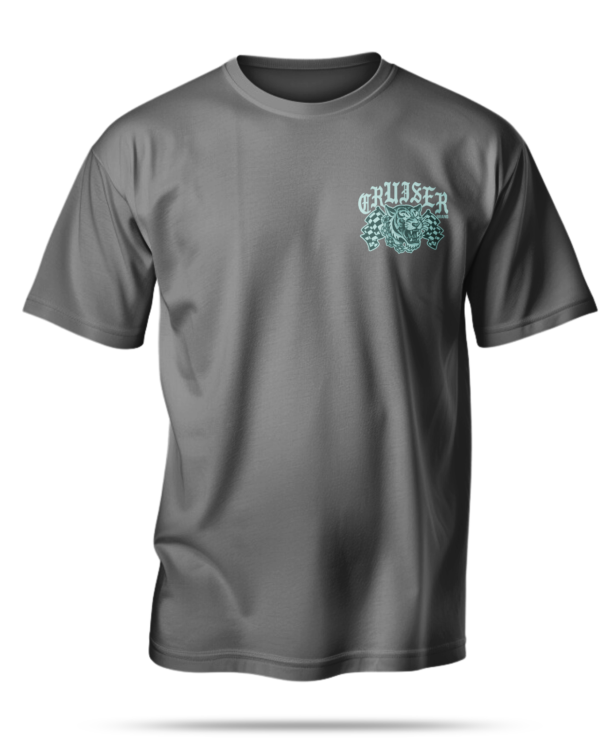 COMING SOON! - TIGER - TEE - GRAY