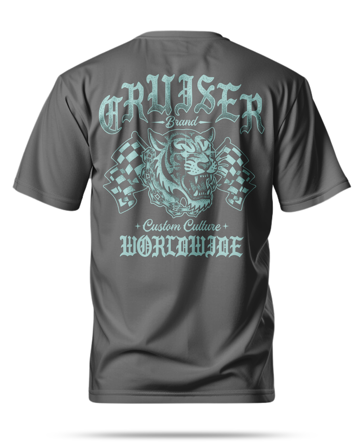 COMING SOON! - TIGER - TEE - GRAY