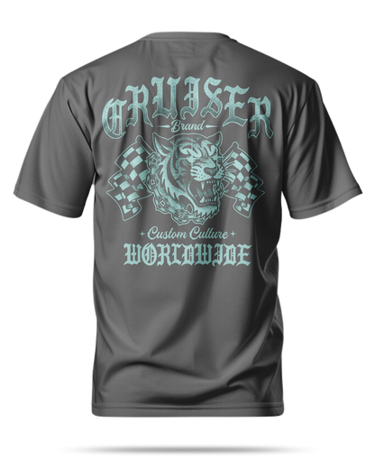 COMING SOON! - TIGER - TEE - GRAY