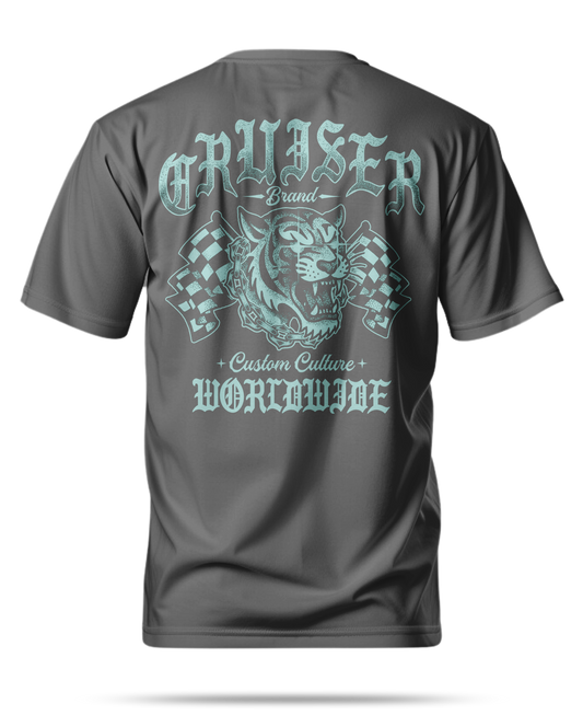 COMING SOON! - TIGER - TEE - GRAY